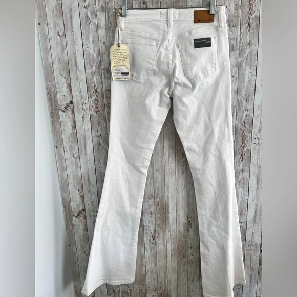 White Flare Jeans - Picture 4 of 4